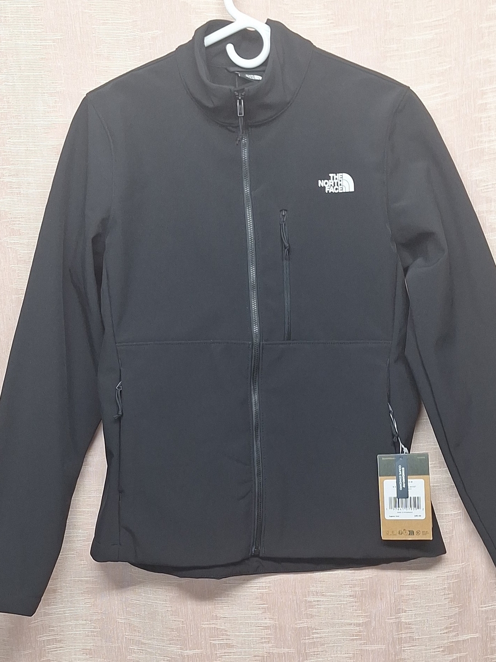 The North Face Womens Black Softshell Jacket - Full Zip M NWT